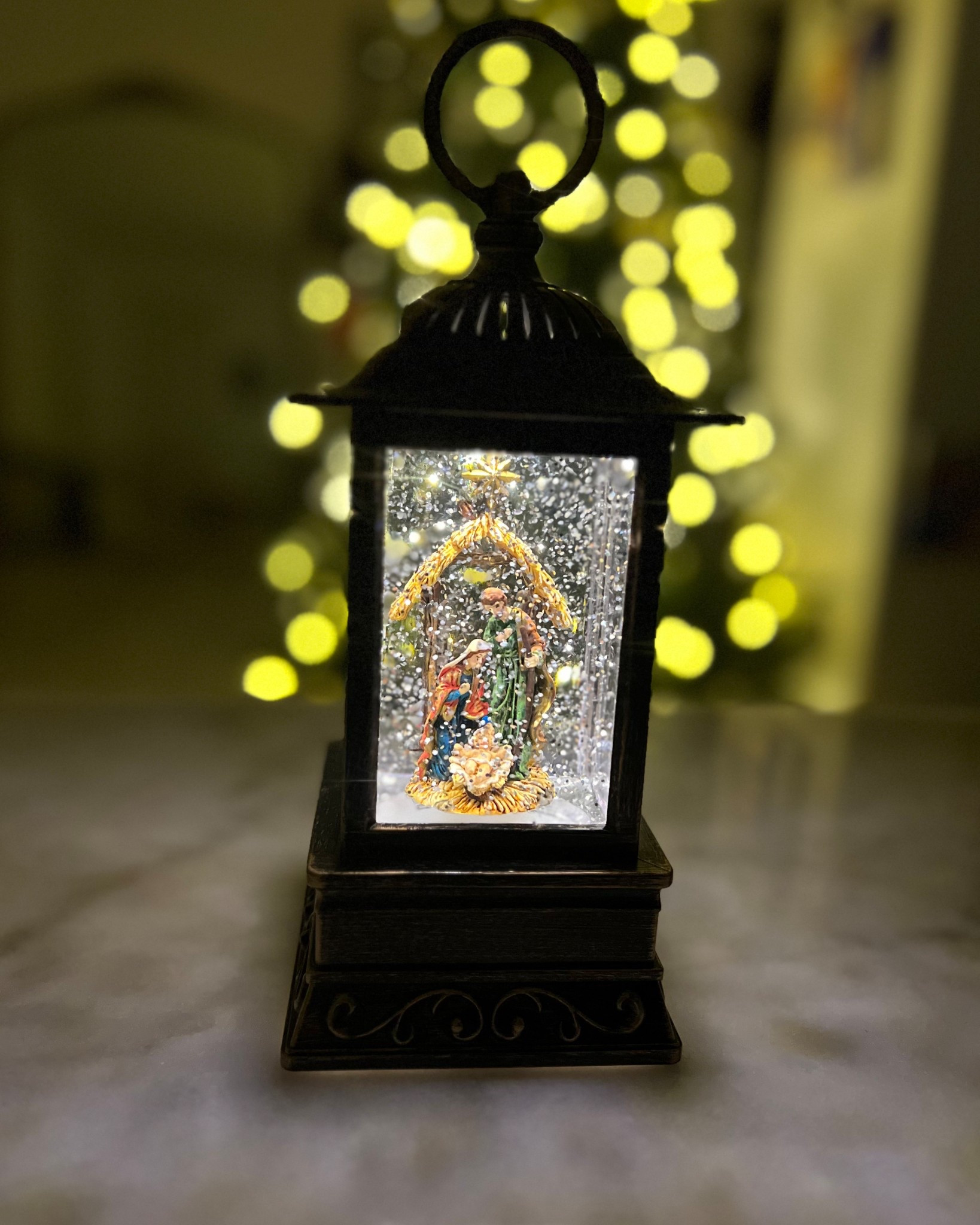 This glitter lantern brings my kids and I so much joy each day during the holiday season! It’s absolutely beautiful and relaxing to look at! 

This is the nativity version and there are other Christmas versions of the glitter lantern. 

It would also make a wonderful gift.

We use these rechargable batteries with it but this portable charger also works if it’s not in the middle of a counter or dining table. 

Christmas decorations, holiday decor, decoration

#LTKmomlife #LTKHoliday #LTKGiftGuide