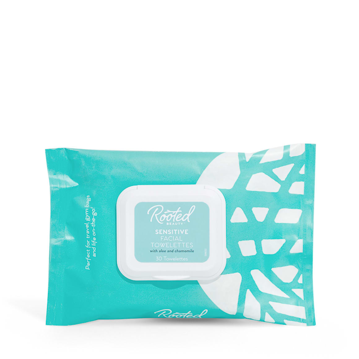Rooted Beauty Sensitive Facial Towelettes - Fragrance Free | Grove