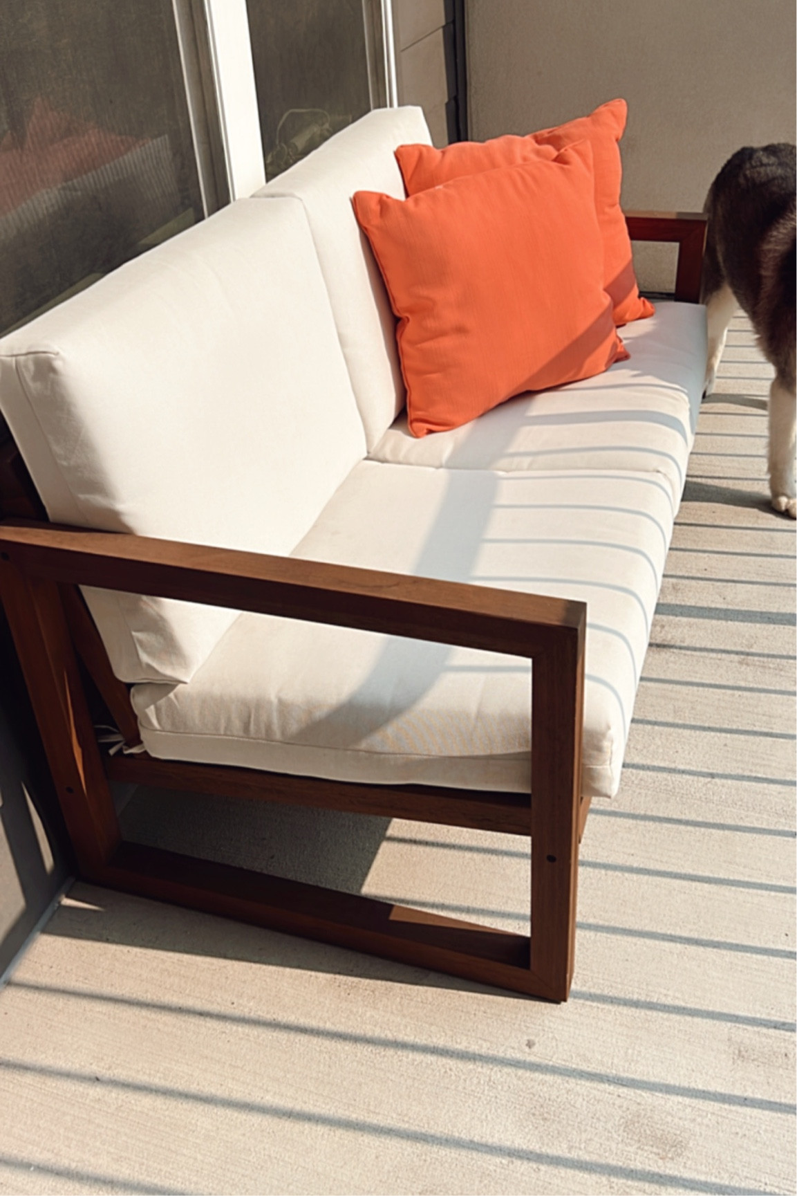 My target patio loveseat is half off right now! One of my absolute favorite pieces of furniture! Such good quality and the pillows/cushions hardly shown any marks after one year without washing! 

#LTKhome #LTKSeasonal #LTKsalealert