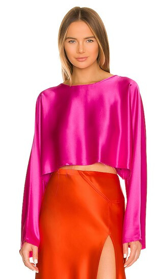 Emilia Top in Bubblegum Pink | Revolve Clothing (Global)