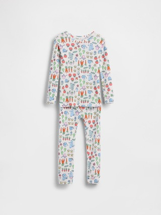 Baby & Toddler Organic Brushed Cotton PJ Set | Gap (US)