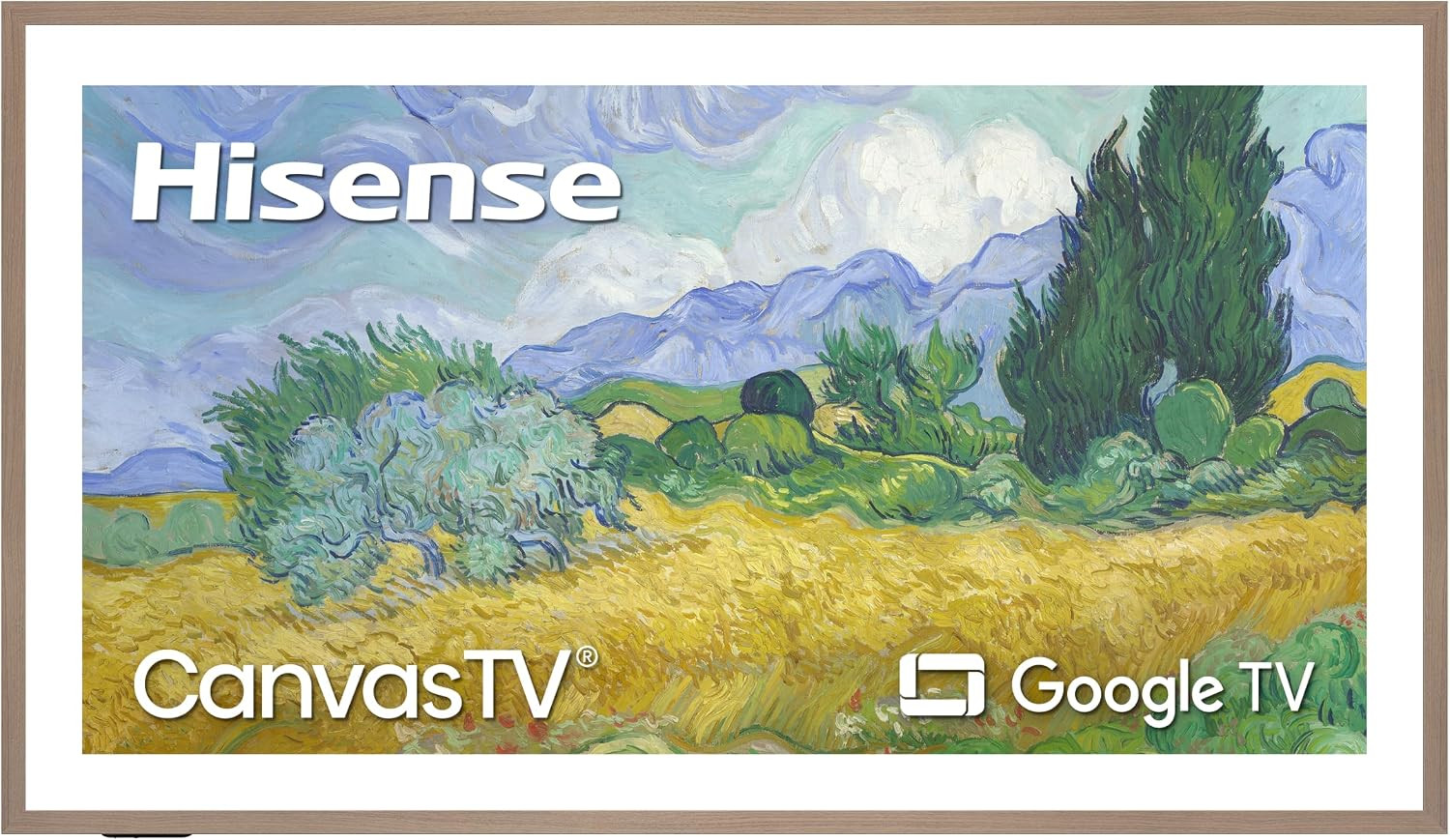 Hisense 55“ Hi-QLED S7 CanvasTV Series 4K UHD Google Smart Art TV (55S7SG, 2026 New) - 144Hz, Art Mode, Anti-Glare Panel, Dolby Vision HDR, Hi-Matte Display, Frame & UltraSlim Wall Mount Included | Amazon (US)