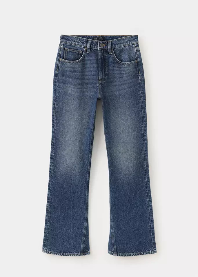 Mid-rise flared jeans | Mango (US/MX/AU)