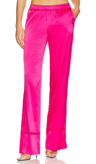 Shep Silk Pant in Fuchsia | Revolve Clothing (Global)