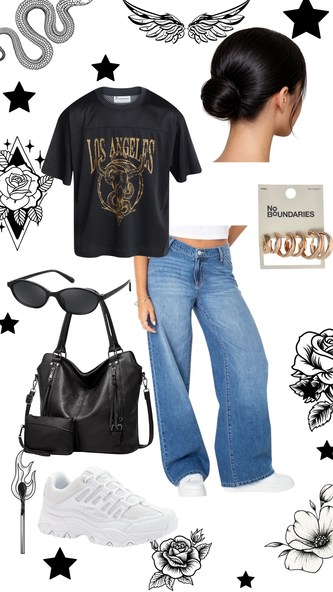 Edgy Streetwear style Walmart outfit inspo

#LTKootd #LTKgrwm #LTKMidsize