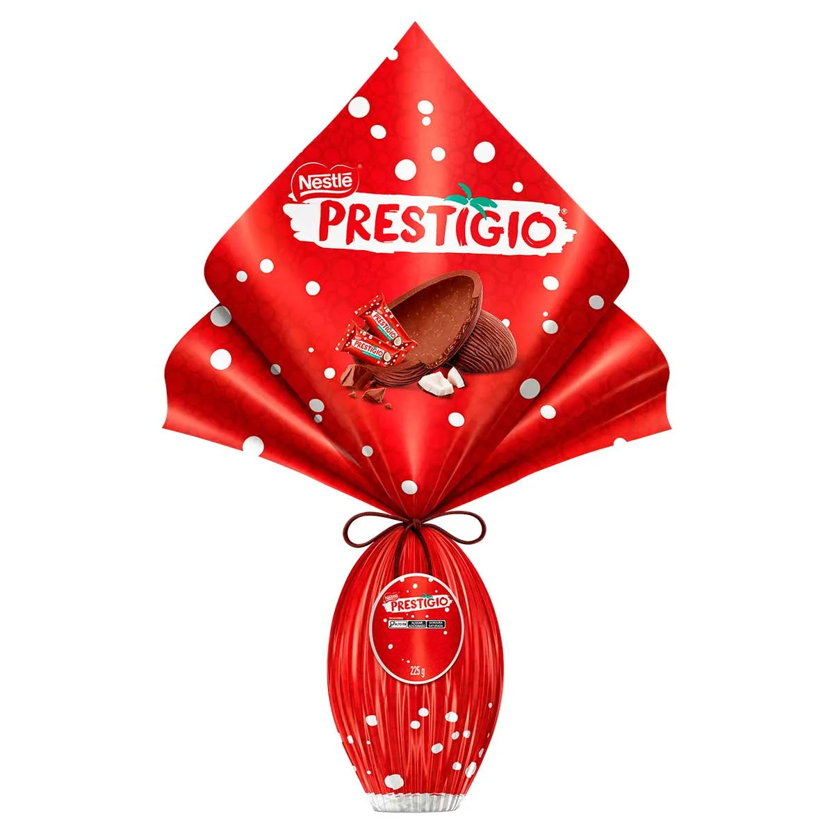 Ovo De Páscoa Chocolate Ao Leite Com Coco Prestígio Nestlé 225g | Carrefour (BR)
