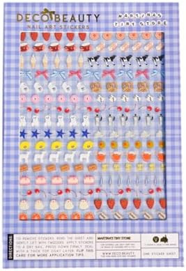 MARTINA'S Tiny Store X Nail Stickers - Lightweight & Easy-to-Apply Nail Art with Cute & Trendy De... | Amazon (US)