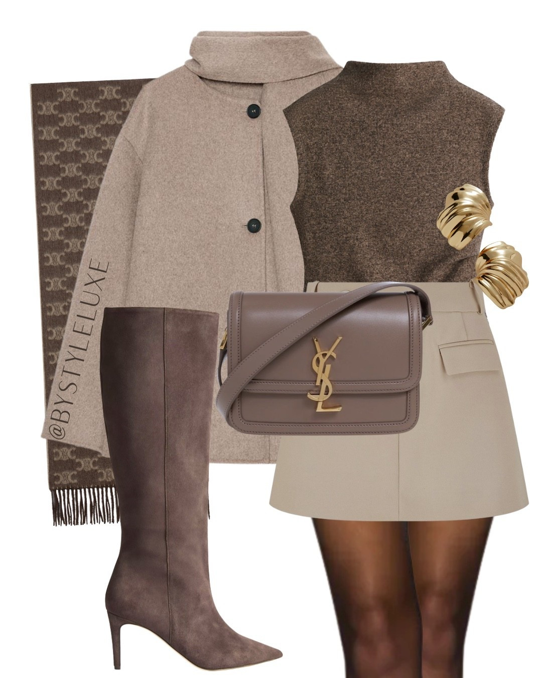 TAUPE - gorgeous taupe scarf coat from Zara styled for a smart day or evening look with suede knee high boots 

#boots #autumnoutfit #coat 

#LTKdatenight #LTKautumn #LTKshoes