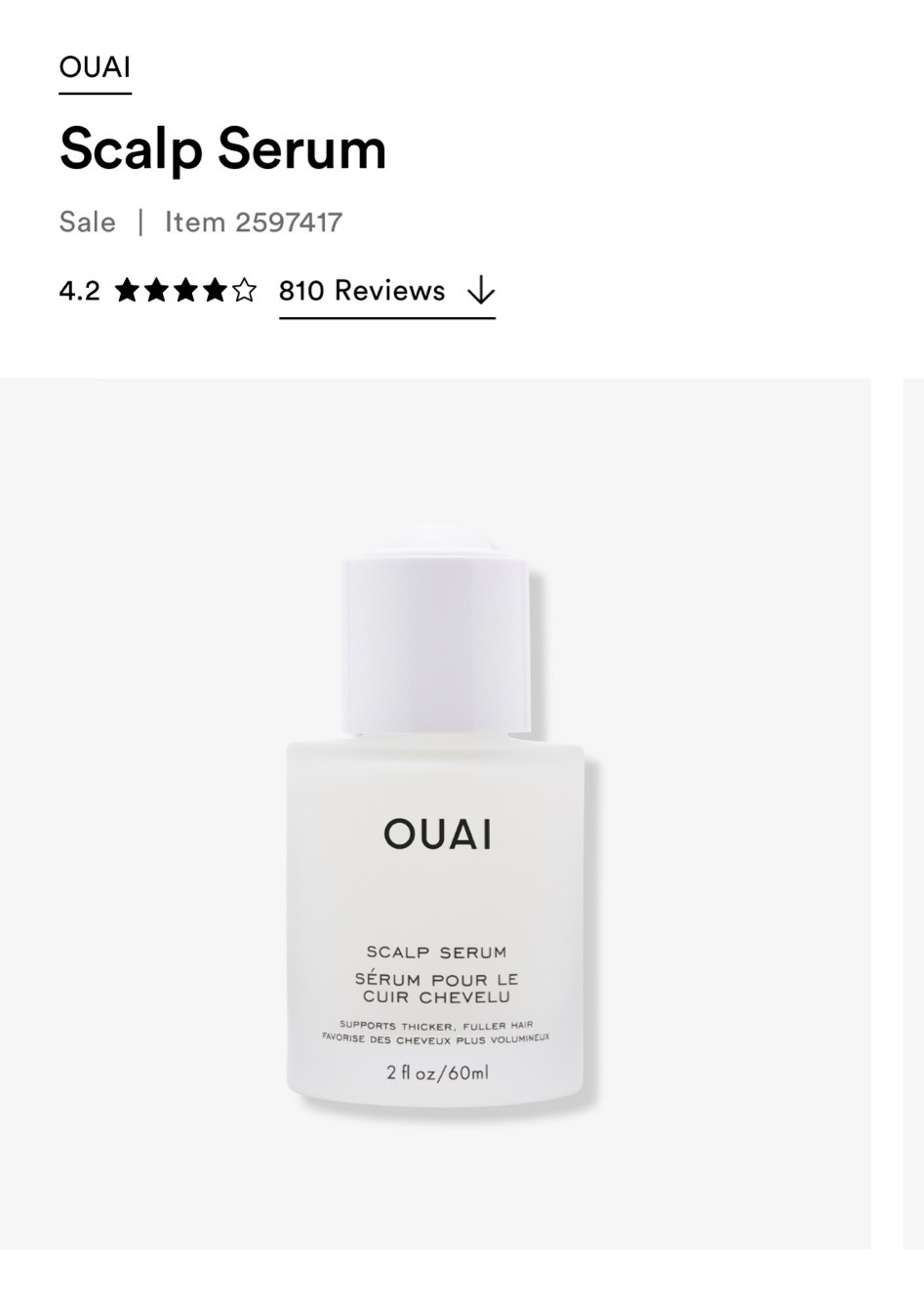 If you’re not using scalp serum, I would highly encourage you to 🙋🏼‍♀️ It provides nutrients to your hair follicles, scalp, overall strengthening the new hair that grows. QUAI is one of the best brands for this  🔥 50% OFF

#LTKbeauty #LTKsalealert