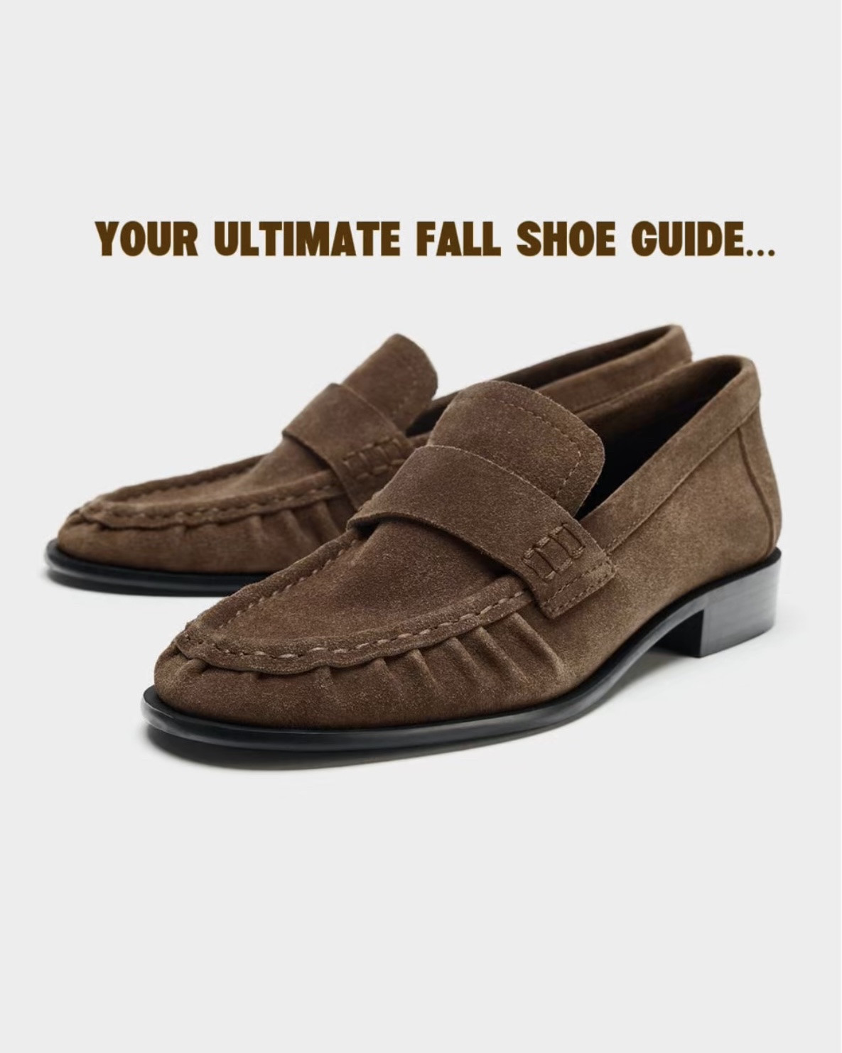 Don’t know what shoes to buy for fall? 🍂
I did the work for you! I curated a list of must-have, comfortable shoes you’ll actually want to wear all season long — whether you’re dressing for work, heading out for the weekend, or just running errands. Basically, shoes for every occasion! 🤎

Less scrolling, less searching, less decision-making — I’ve got you!

#LTKfall