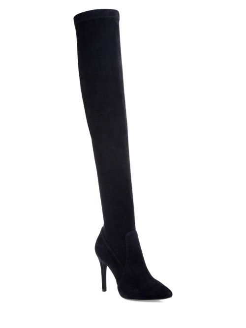 Jemina Stretch Suede Over-The-Knee Boots | Saks Fifth Avenue