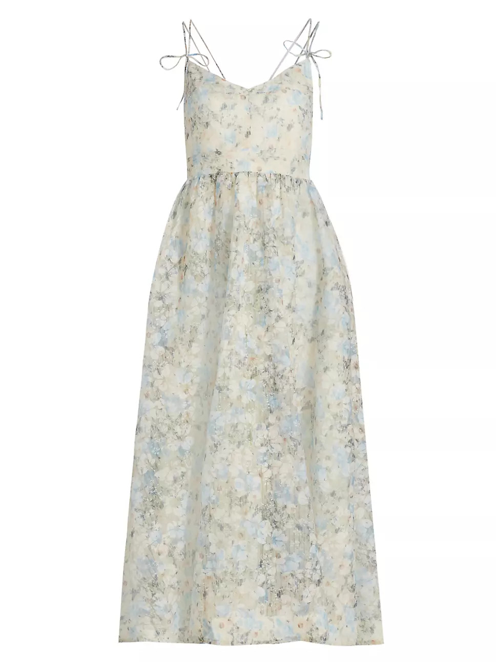 Tosca Floral Fit-&-Flare Dress | Saks Fifth Avenue