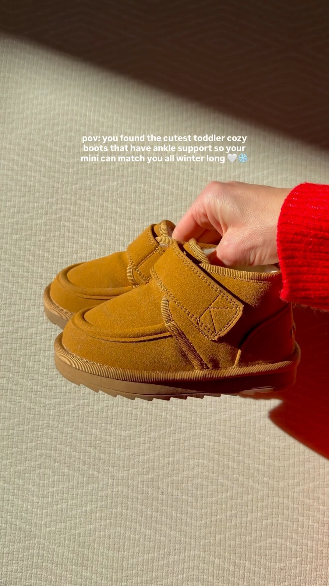 The cutest cozy toddler Ugg-style boots that have ankle support to support little walkers 

#LTKBaby #LTKmomlife #LTKKids