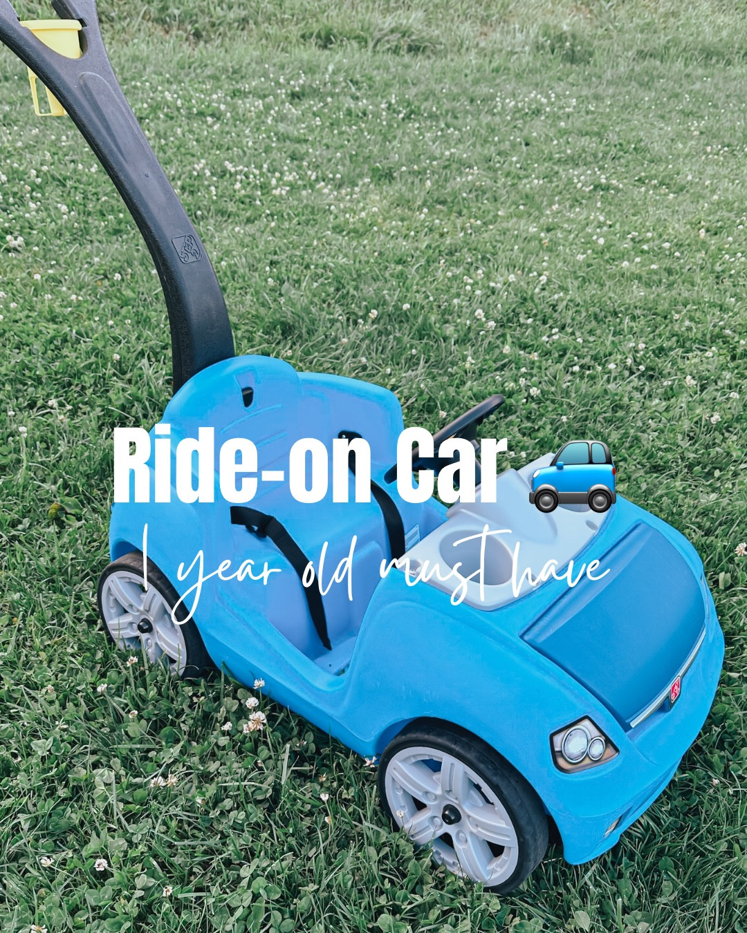 Toddler’s Ride-on car! My 1year old loves getting in it and strolls around the park and school pick up have been fun for him :) 

#LTKVideo #LTKKids #LTKBaby