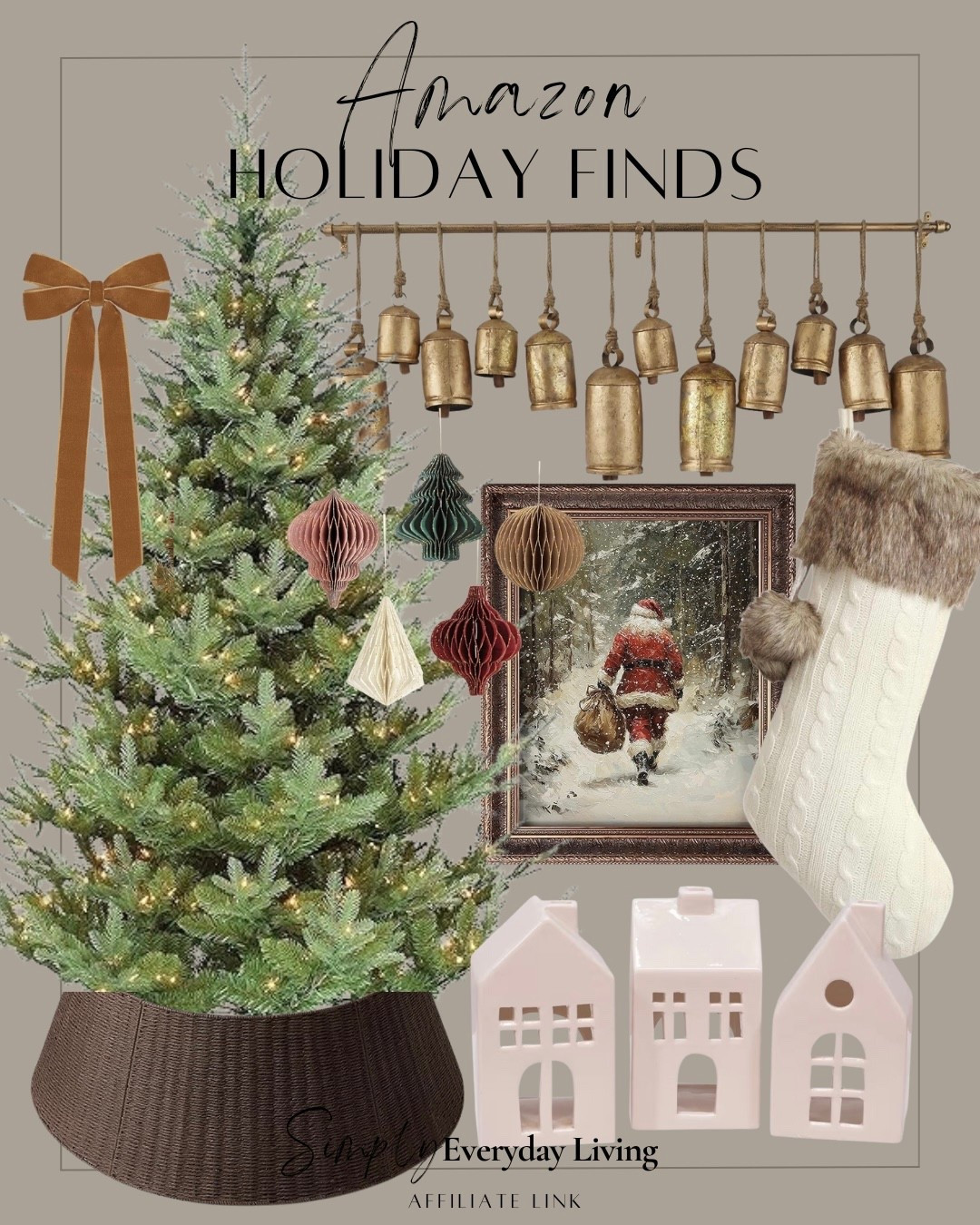 Amazon Holiday Finds

#LTKHoliday #LTKSeasonal #LTKHome