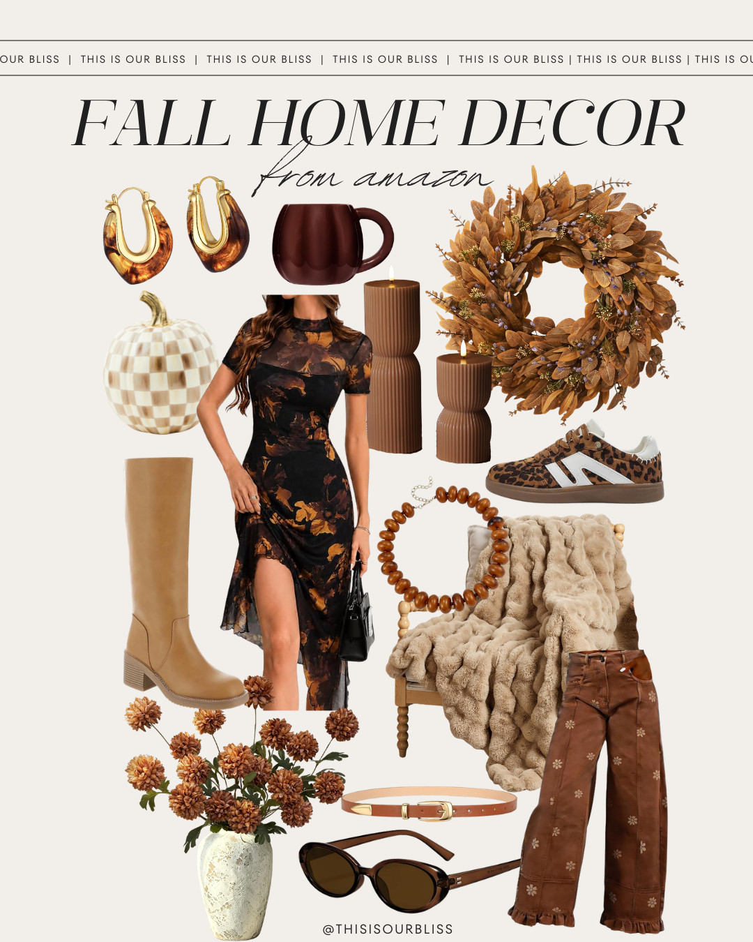 🍂 Fall finds on an Amazon budget! 🤎

I’m rounding up all the cute things I’m loving for fall — from fashion + shoes to home decor, cozy finds, and those little things you absolutely don’t need but suddenly NEED. 😂🍁 

So many affordable Amazon finds that give you that cozy, put-together fall feeling! 

 #LTKmomlife #LTKSeasonal #LTKSaleAlert