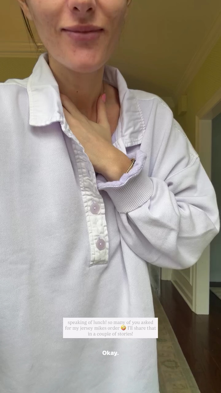 speaking of lunch! so many of you asked for my jersey mikes order 🤪 I’ll share that in a couple of stories!