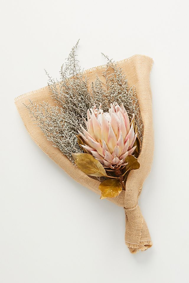 Protea & Stoebe Mixed Floral Bouquet | Anthropologie (US)