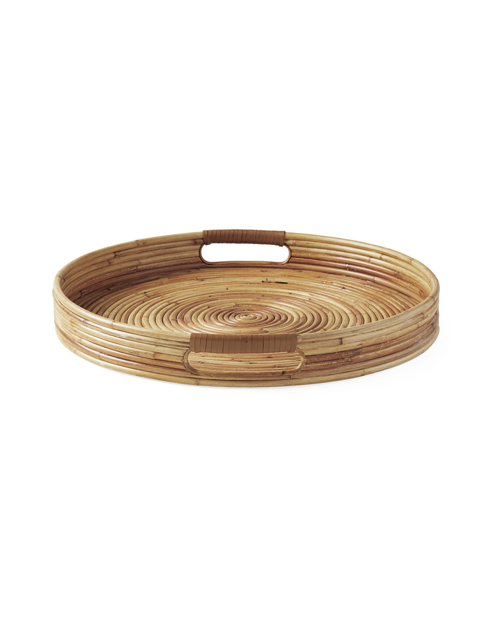 Alona Rattan Tray | Serena and Lily