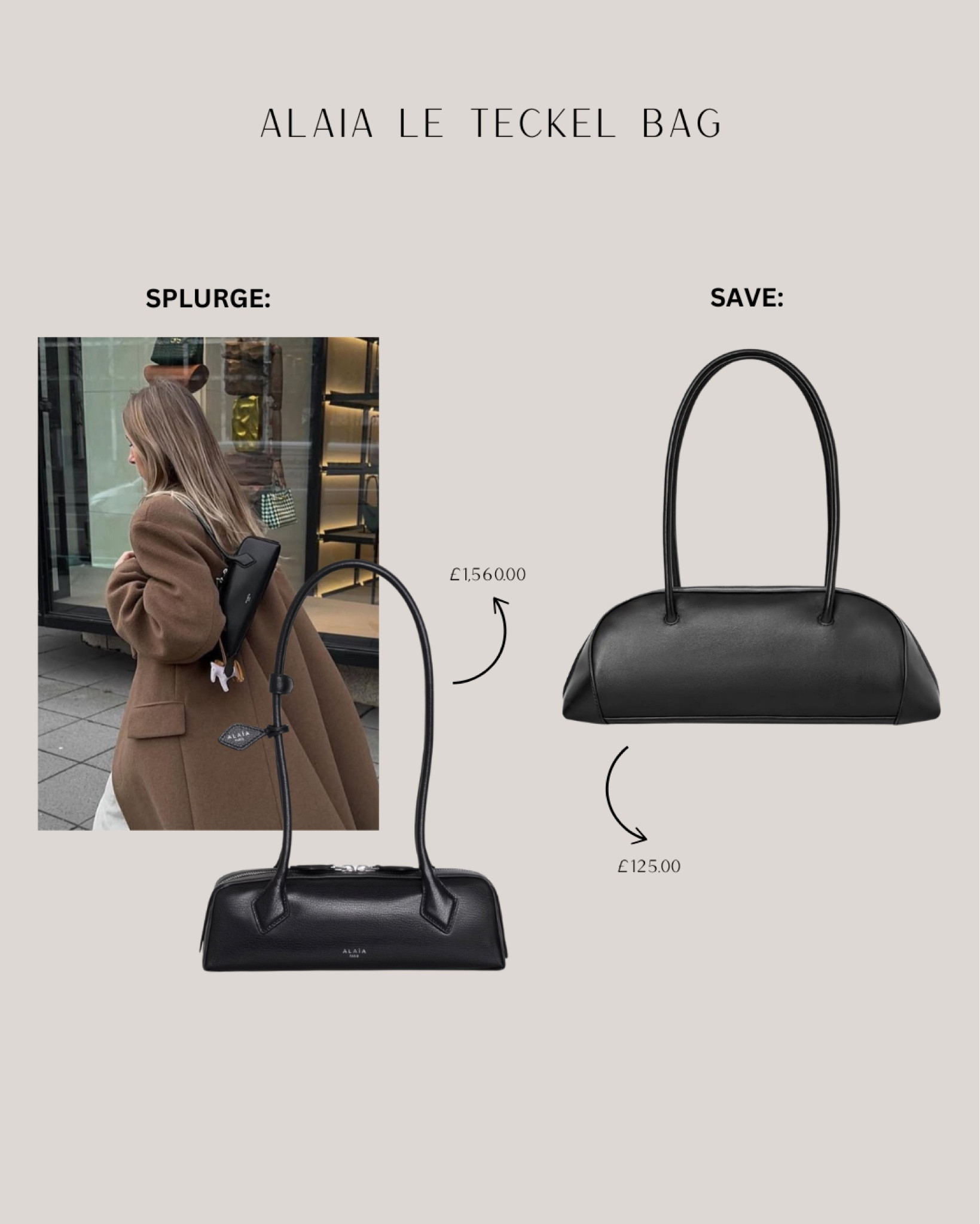 Alaia Le Teckel bag - splurge or save...

#LTKstyletip #LTKluxury