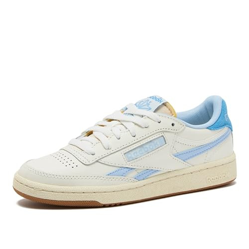 Reebok Club C Revenge Vintage Womens Shoes, Casual Women's Fashion Sneakers, Chalk/Y2K Blue/Recovery Blue, 9.5 | Amazon (US)