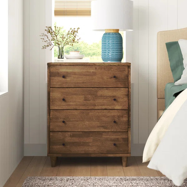 Elena 4 Drawer 31.5'' W Chest | Wayfair North America