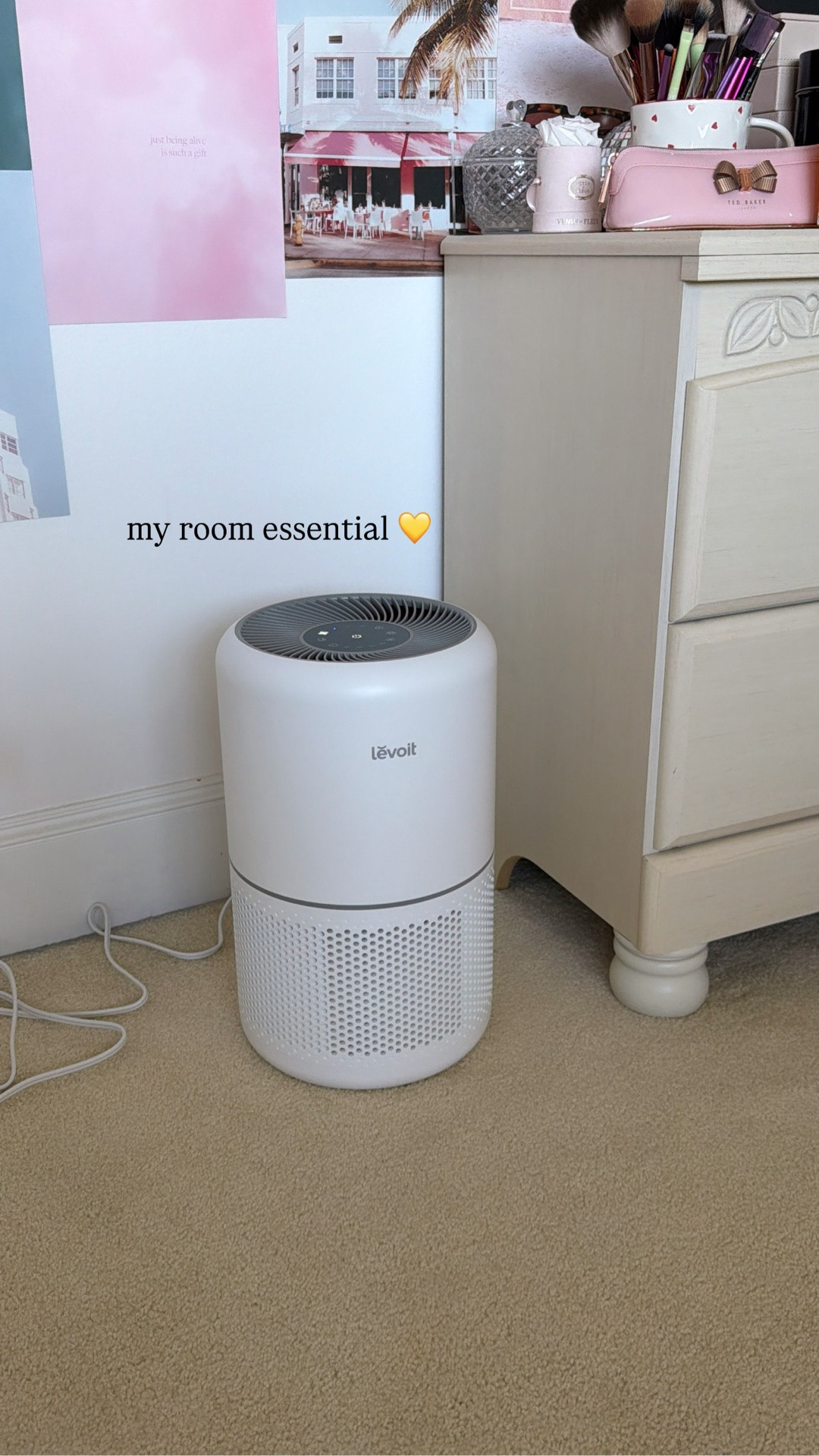 Love my Levoit Air Purifier! Use code: MZHANG10

A necessity during allergy season 🙌🏻 The 3-stage filtration captures particles like dust, smoke, pollen, and pet dander. Love that it’s ultra quiet and has a sleek, minimal design! 

#sponsored #levoit #airpurifier #bedroom #livingroom #home #homeessential #kitchen #pets #dog @Levoit

#LTKHome #LTKSeasonal #LTKselfcare