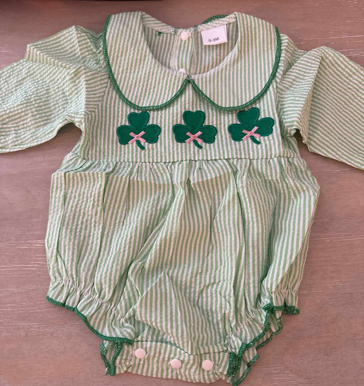 cutie smocked st patrick’s day outfit came in! 

#LTKSeasonal #LTKBaby #LTKKids