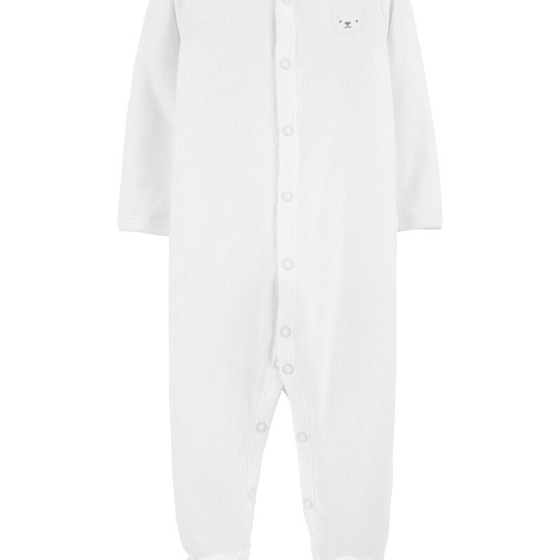 Bear Snap-Up Stretch Sleep & Play | Carter's