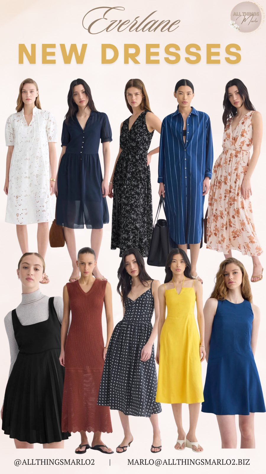 Everlane new dresses 

 #LTKSeasonal #LTKWorkwear #LTKTravel