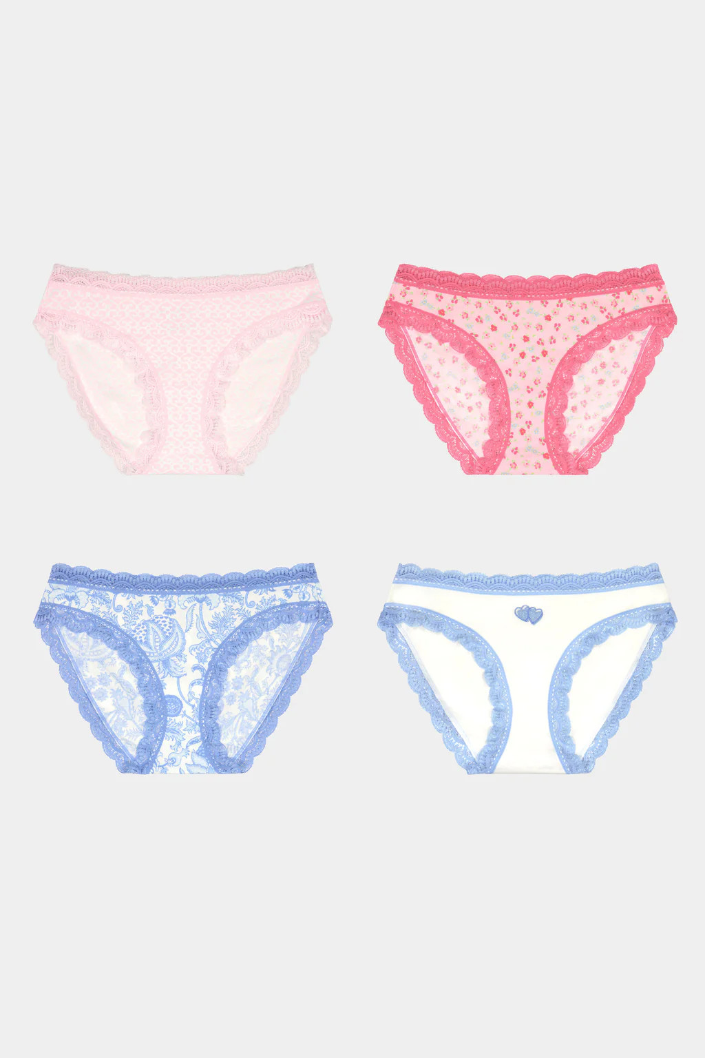 Pastel Core Bikini 4 Pack | Roller Rabbit