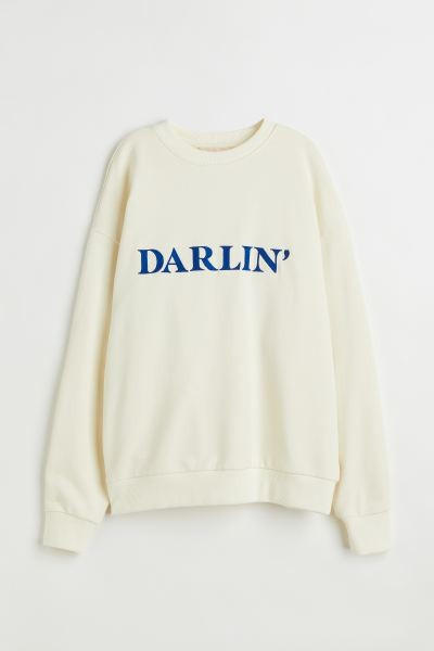 Embroidered Sweatshirt | H&M (US + CA)