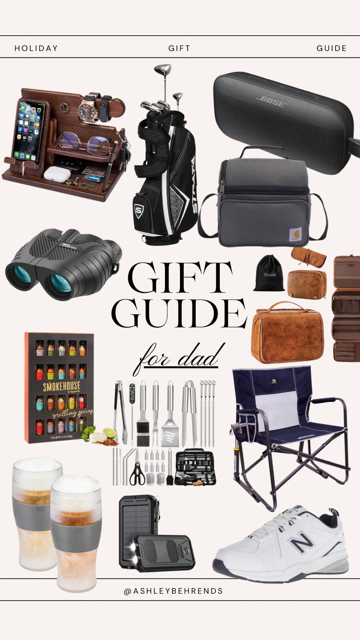 Gift guide for Dad 🎁 Gift ideas for him 
#giftguide #christmas #giftsforhim #holiday 

#LTKGiftGuide #LTKHoliday #LTKCyberWeek