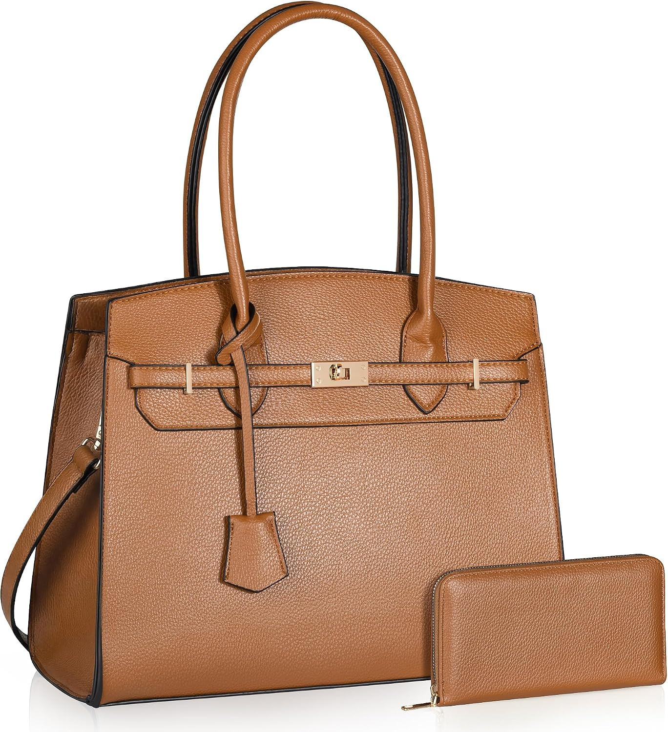 Designer Classic Top Handbags For women, Shoulder Purses For Ladies, Adjustable Strap Work Satchel with Wallet | Amazon (CA)