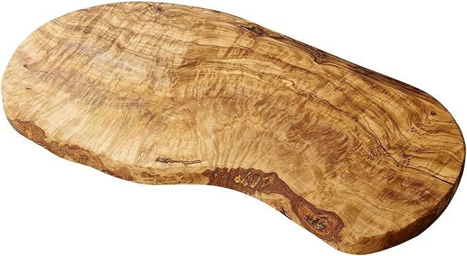 Naturally Med - Olive Wood Cutting Board/Cheese Board - 14 inch. Olive wood board for cheese, cut... | Amazon (US)