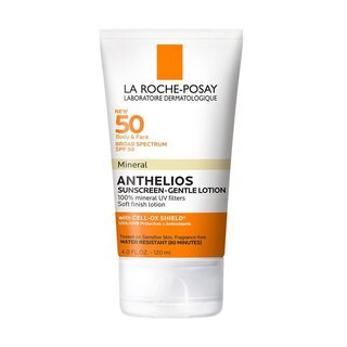 La Roche-Posay Anthelios Body and Face Mineral Sunscreen Lotion, SPF 50, 4 Ounces | CVS Health