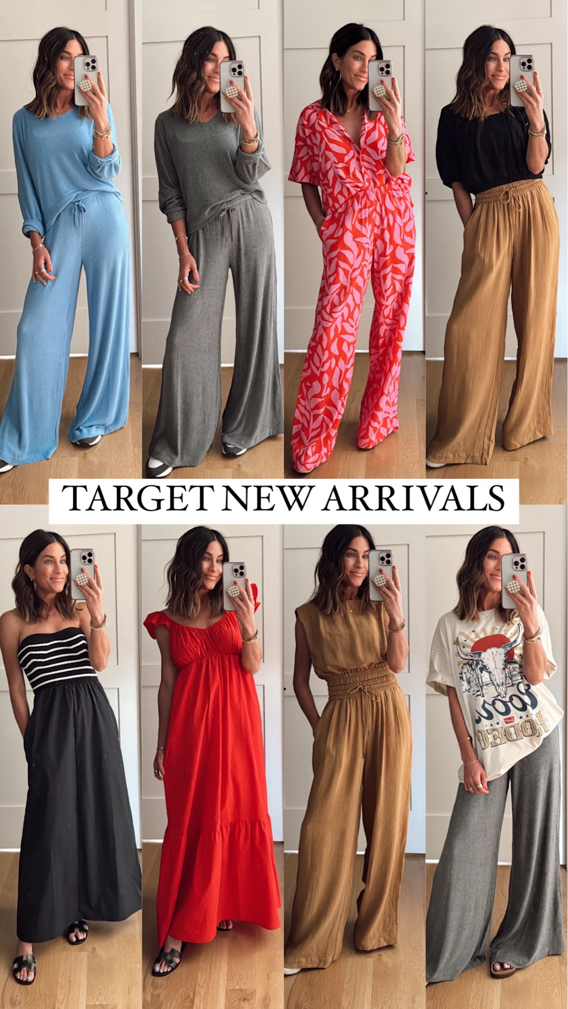 Target had the CUTEST new arrivals today, all $30 or under!! 🙌🏼 wearing my usual size in everything, and linking a couple of other color options here too. Both dresses are 30% off!

#LTKStyleTip #LTKFindsUnder50 #LTKSaleAlert
