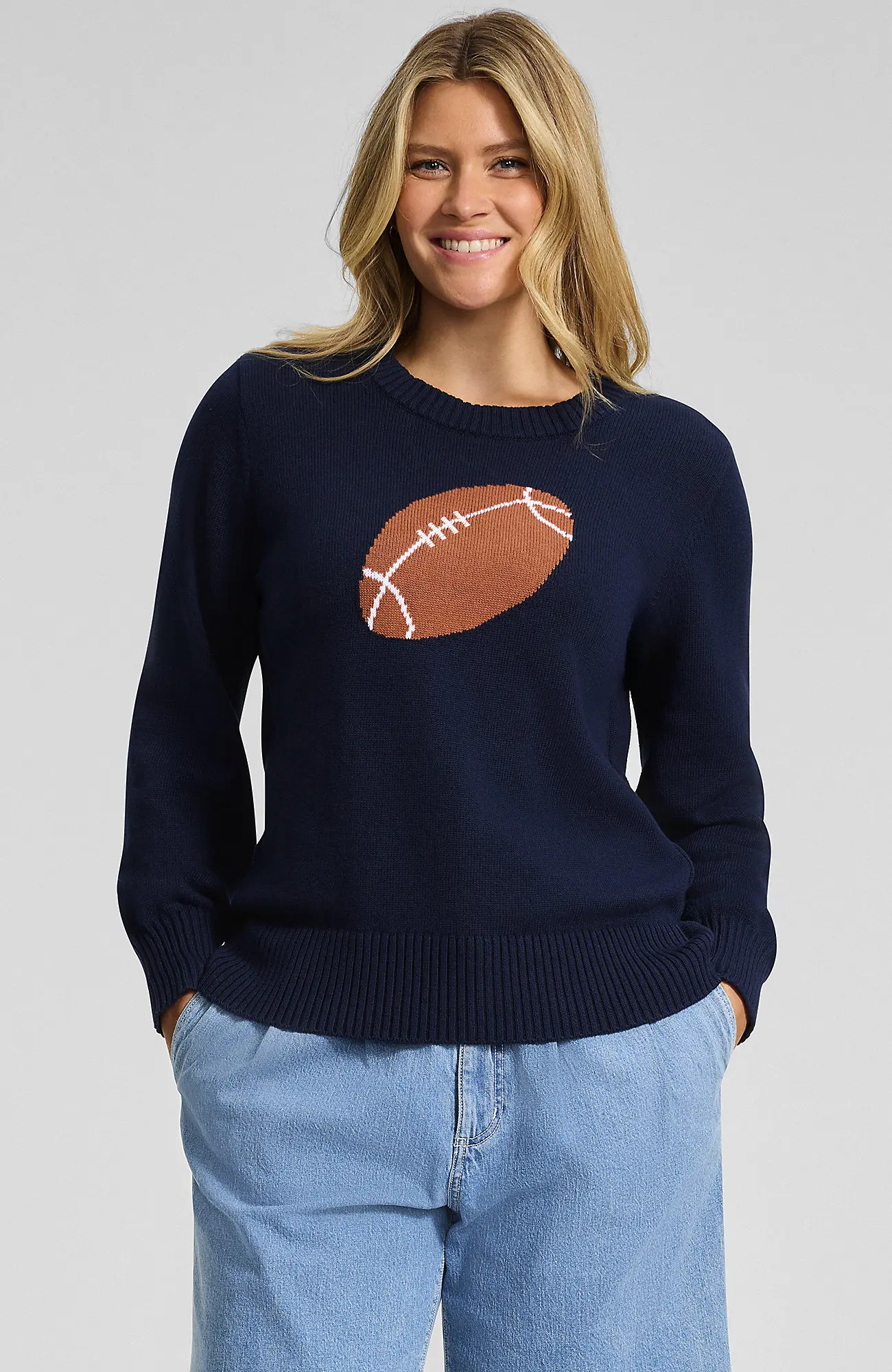 Lands' End Drifter Sports Icon Sweater (Women) | Nordstrom | Nordstrom