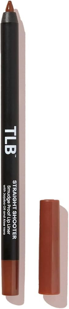 The Lip Bar | Straight Line Lip Liner | Vegan & Cruelty Free | Straight Shooter - Medium Brown | Amazon (US)
