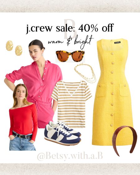 J Crew spring sale. 40% off all of these warm & bright colors from the spring season palette. 


#LTKSeasonal #LTKsalealert #LTKfindsunder100