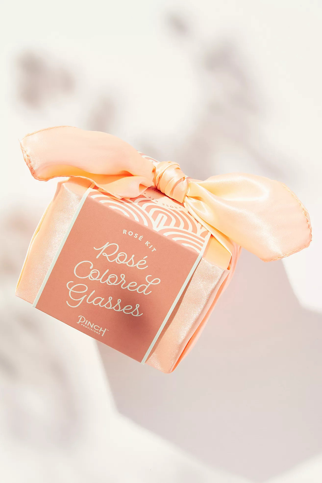 Pinch Provisions Rosé Colored Glasses Wine Night Kit | Anthropologie (US)