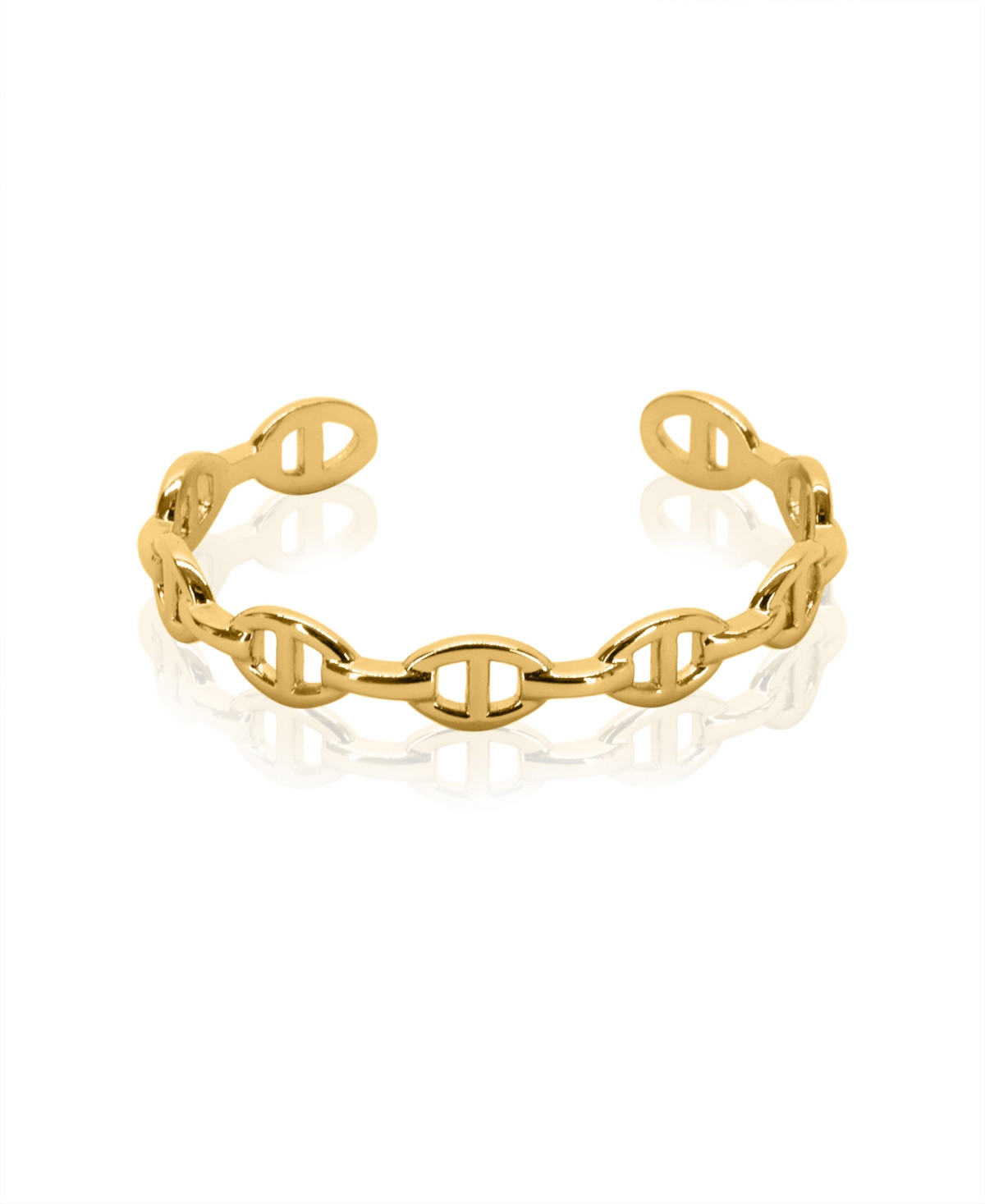 Oma The Label Women's Suwa 18K Gold Plated Brass Bangle | Macys (US)