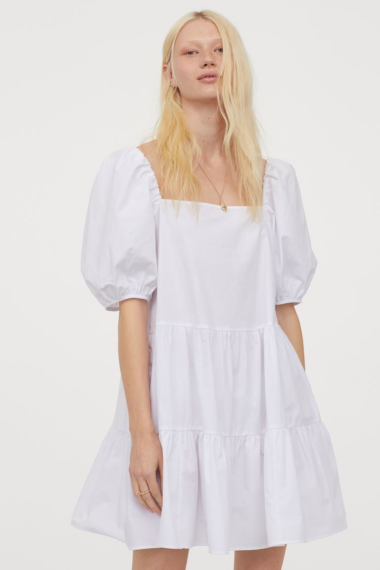 Puff-sleeved Dress | H&M (US + CA)