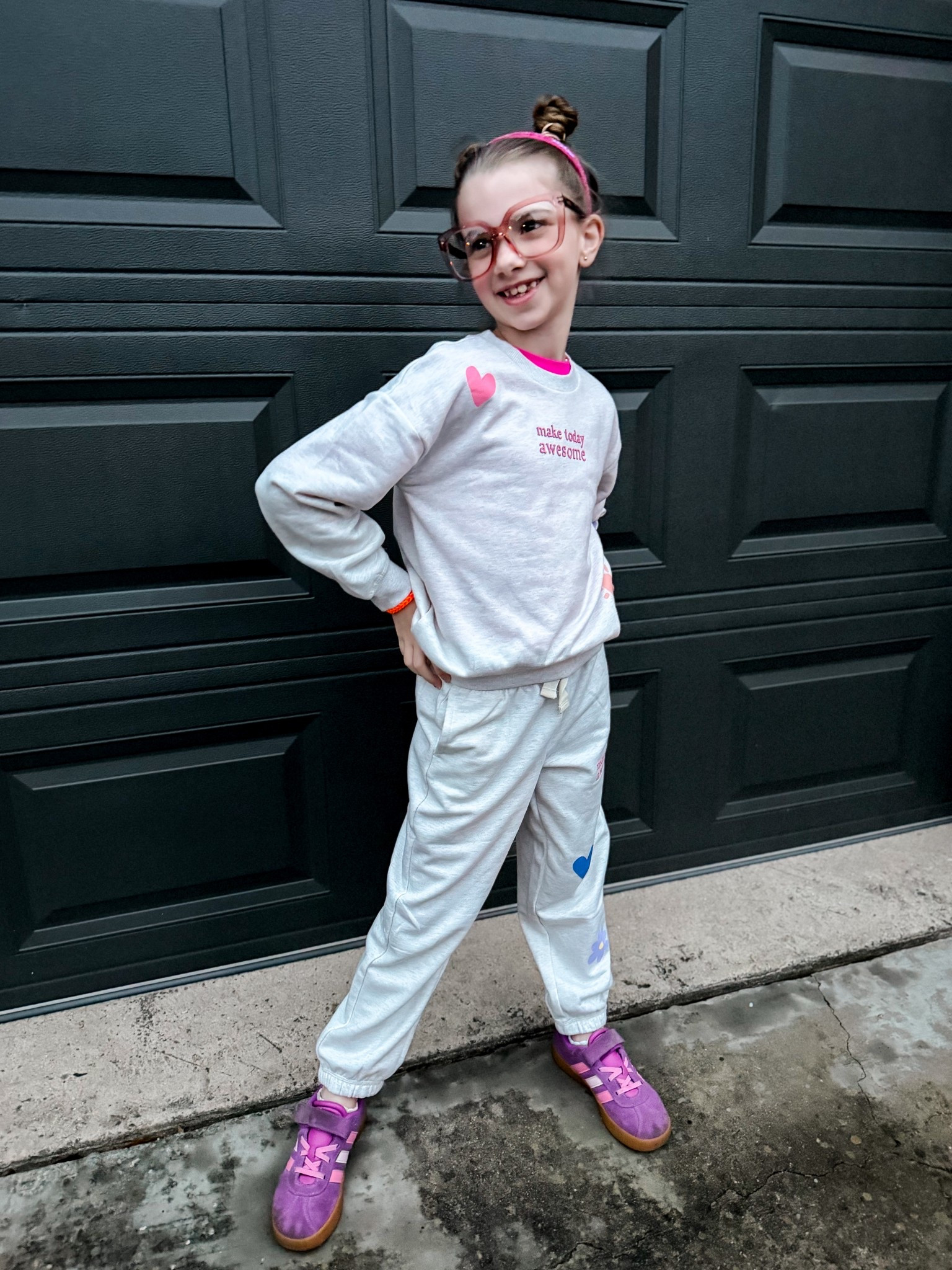 Fiona’s OOTD 
The cutest Zara look for less 
Sweat set fits tts and wearing small in both pieces 💕✨

#LTKKids