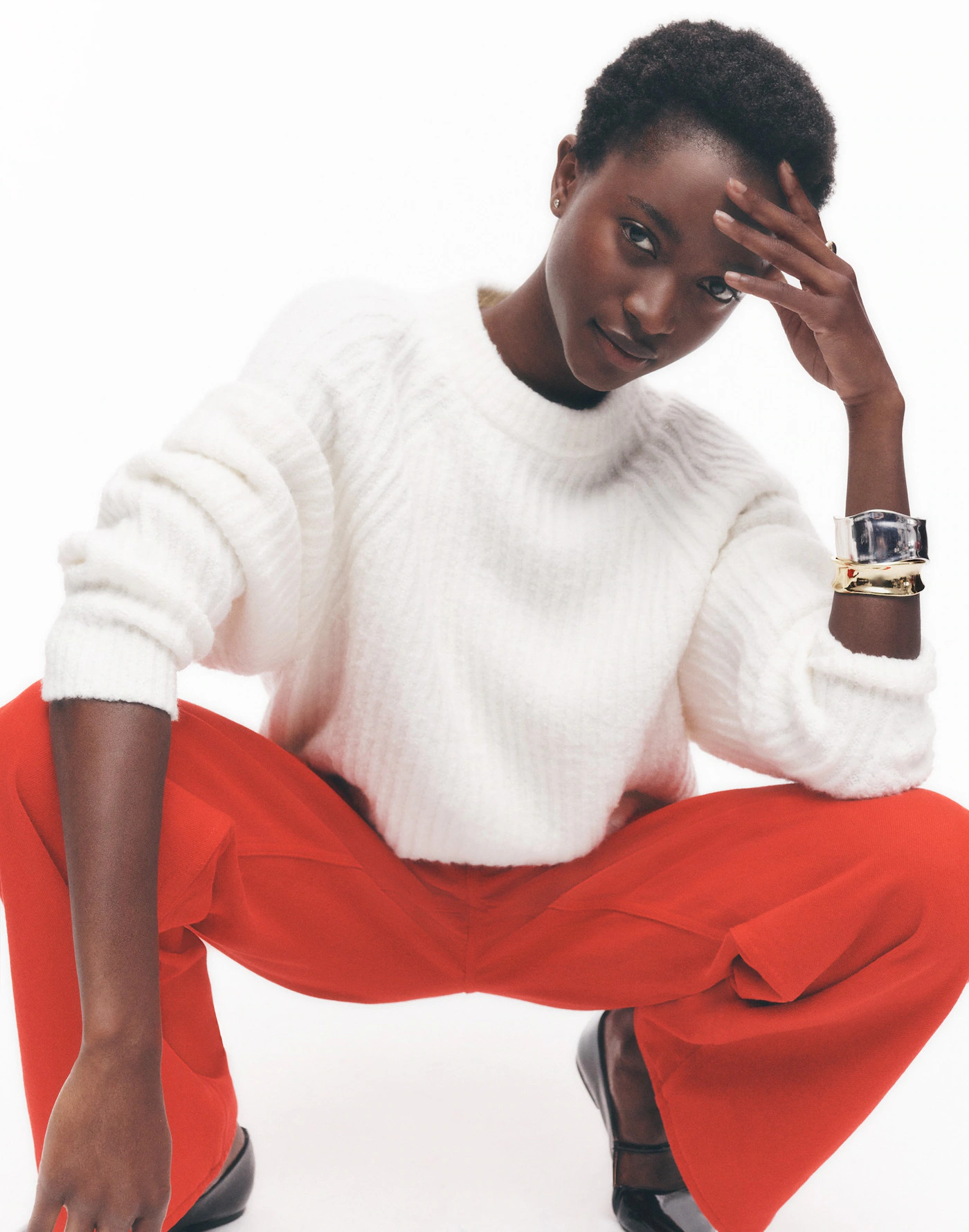 Ribbed Cotton-Blend Sweater | Madewell | Madewell