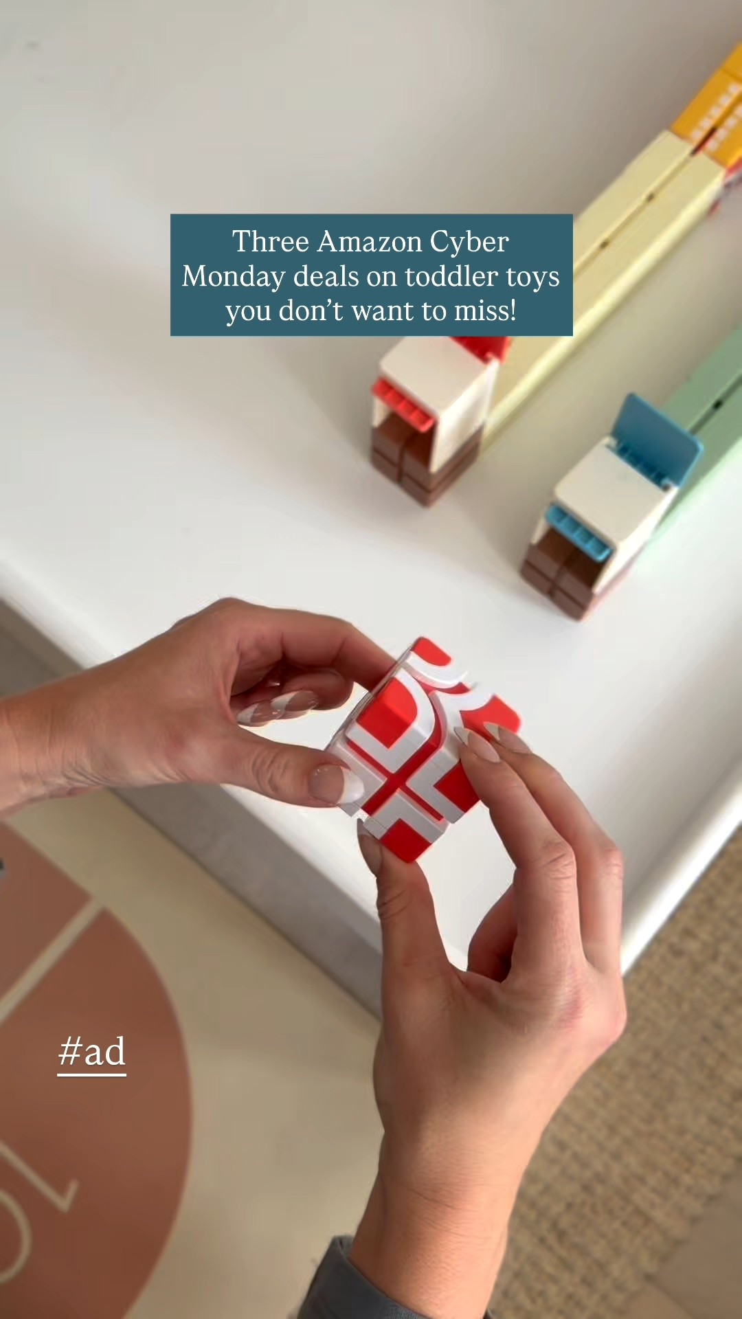 #ad It’s officially Cyber Monday at @Amazon! Here are three toy finds that are on sale for Amazon Cyber Monday that you don’t want to miss! Magnetic car tracks, a toddler record player and a wind up car book would all make great Christmas gifts for your toddlers!

#founditonamazon #winterfavorites2025
#giftguide #toddlertoys #toysforkids #playroom

#LTKmomlife #LTKKids #LTKBaby