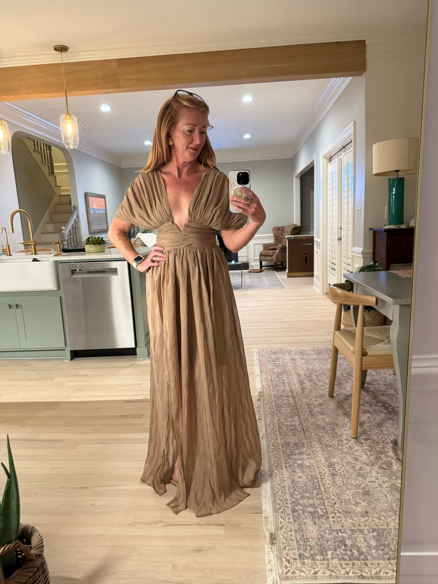 heather gray maxi dress Women's Enchanting Memory Maxi Dress, Grey
