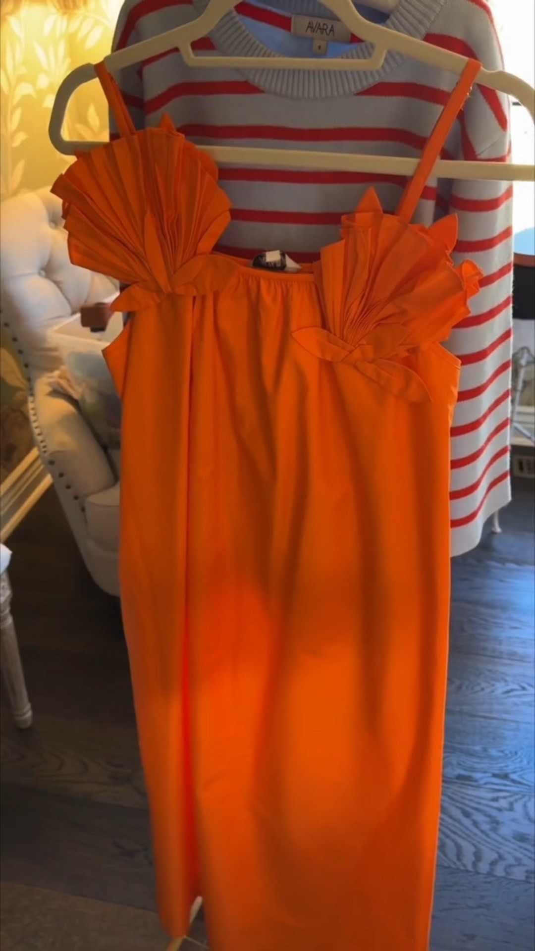 A bold orange midi dress with pleated strap details that instantly stand out. Easy to slip on, comfortable to wear, and perfect for warm days when you want color without overthinking the outfit.

#LTKootd #LTKTravel