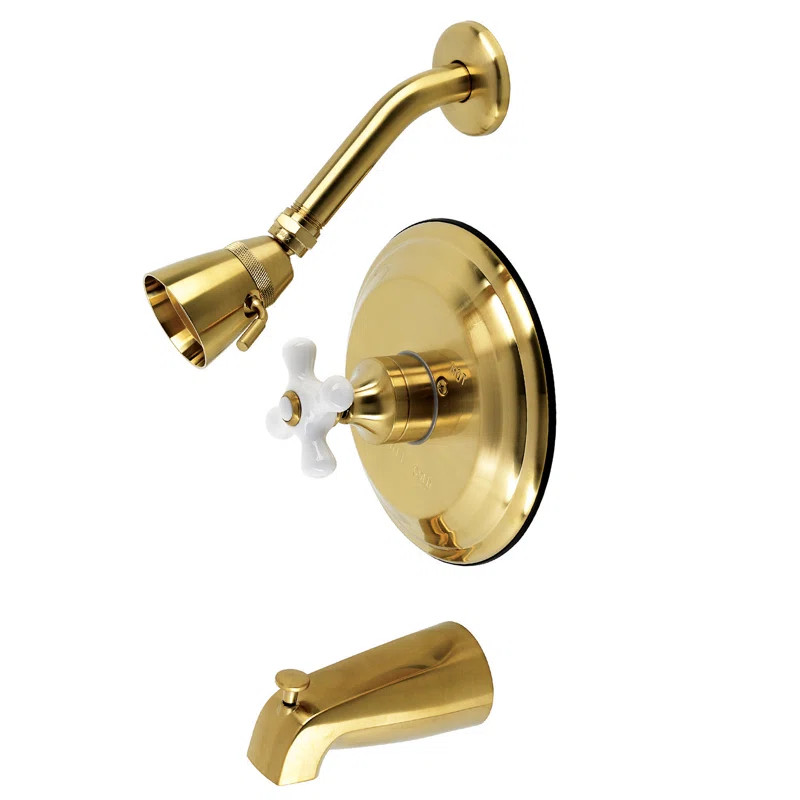 Restoration Tub and Shower Faucet with Rough-in Valve | Wayfair North America