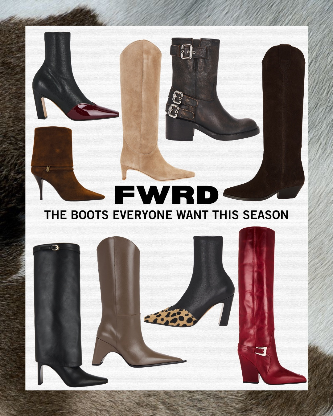The ultimate boot edit for the season 👢Curated from FWRD, these are THE investment-worthy pairs that instantly elevate your cold-weather wardrobe.  Tap to shop your next favorite pair and discover how I’d wear each one.

#LTKStyleTip #LTKWorkwear #LTKSeasonal